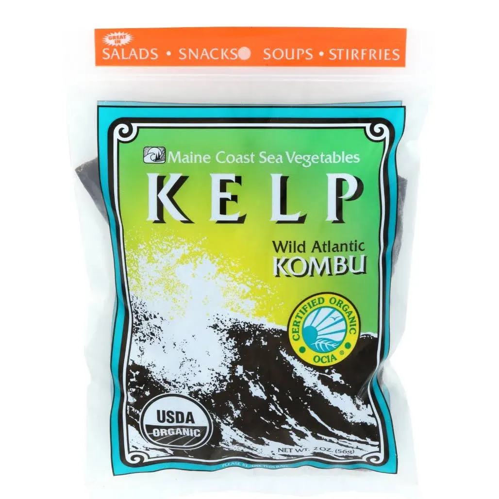 Main Coast Kelp Kombu Whole Plant 2 oz Bag