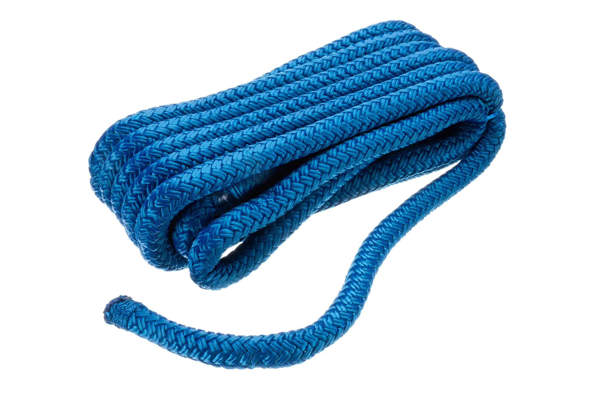 Seachoice - Double Braid Nylon Dock Line 1/2" x 15\' - 40361 BLUE