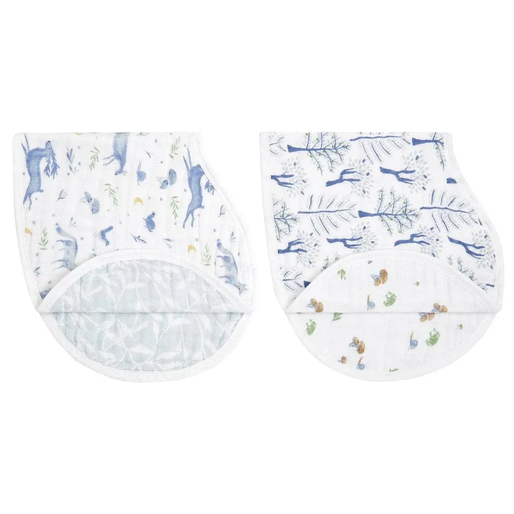 Aden + ANAIS, Classic Burpy Bibs, Naturally 2-Pack