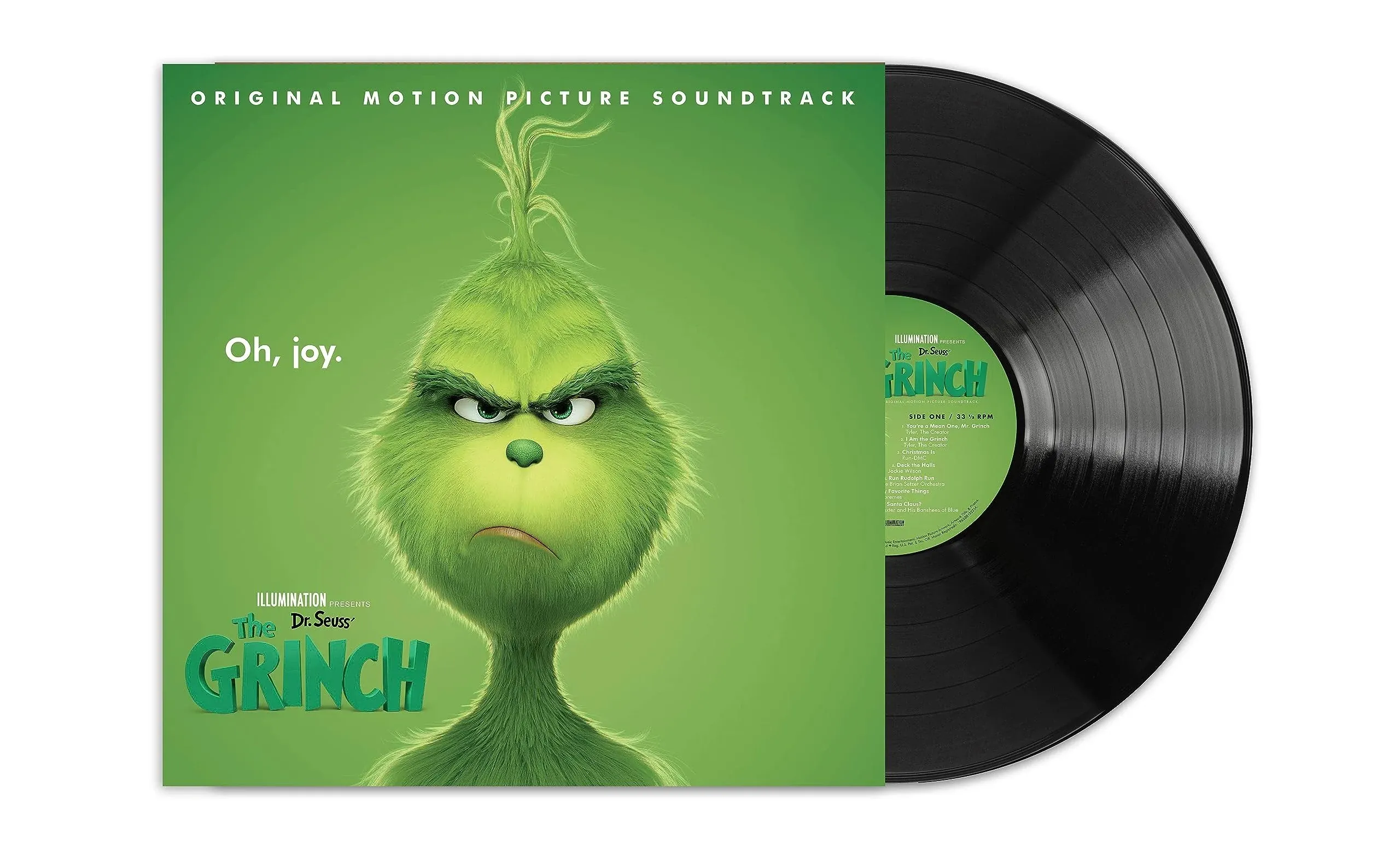 VARIOUS ARTISTS DR. SEUSS&#039; THE GRINCH ORIGINAL MOTION PICTURE SOUNDTRACK NEW L