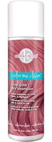 Keracolor Color Me Clean Rose Gold &amp; Dry Shampoo 5oz