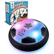 Hover Soccer Ball, Set of 1 Light Up LED Soccer Ball Toys, Safe For Indoor Play, Fun Toy For Boys and Girls, Great Gift for Kids, Birthday Gifts for Young Boys and Girls, Fun Soccer Training Equipment