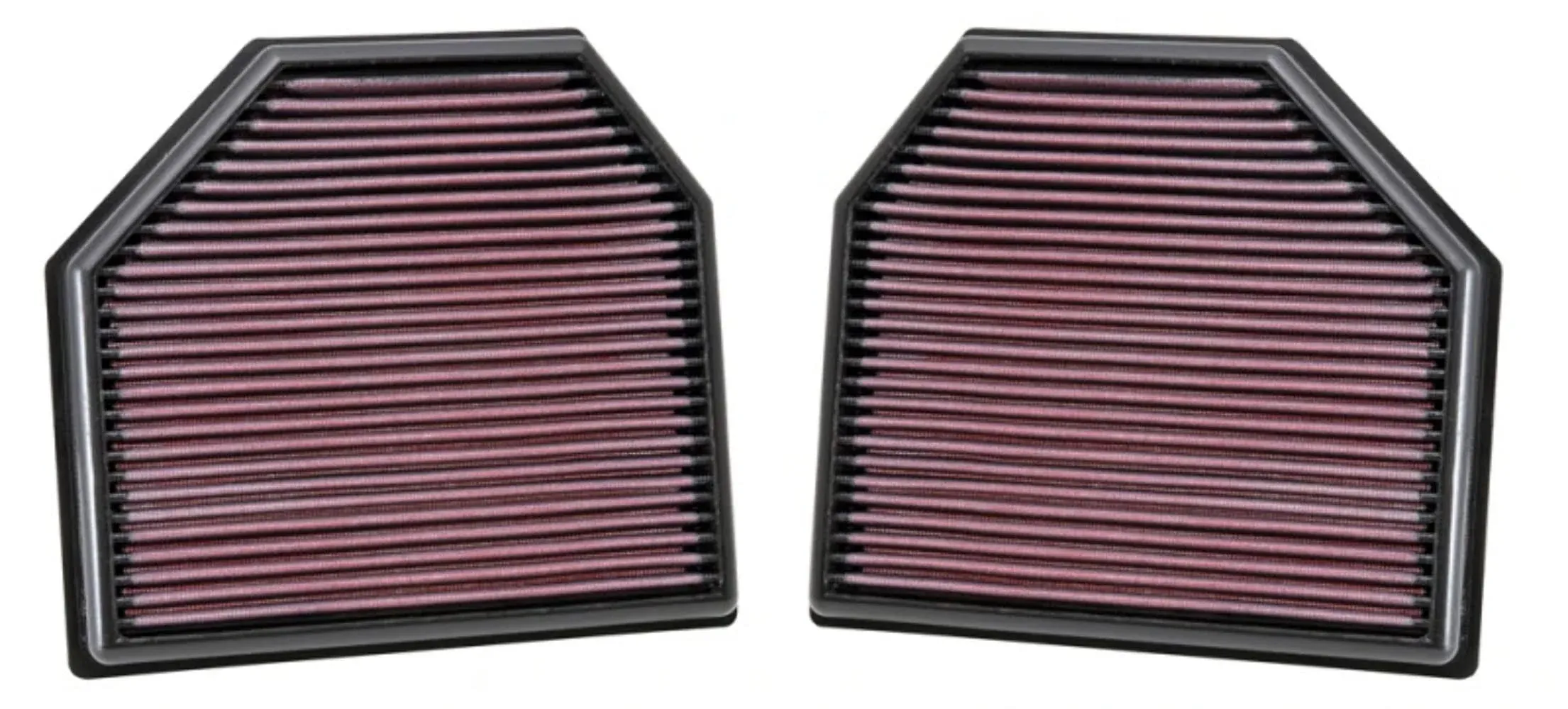 K&N Engine Air Filter: Increase Power & Acceleration, Washable, Premium, Replacement Car Air Filter: Compatible with 2011-2019 BMW V6/V8/L6 (M2 coupe, M3, M4, M5, M6, M6 coupe), 33-2488