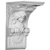 Ekena Millwork COR08X06X12HE 6 x 8 x 12 in. Hestia Corbel