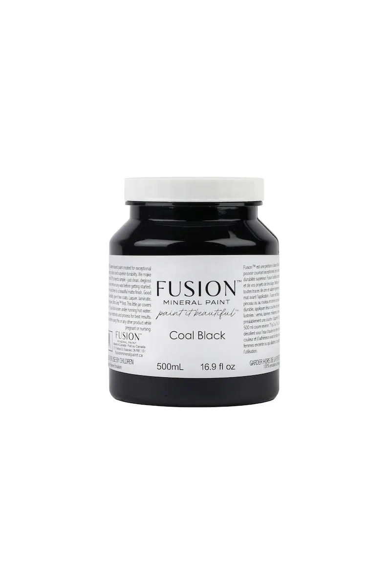 Fusion Mineral Paint 500 ml Coal Black