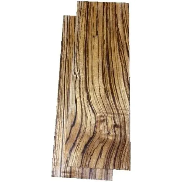 White's Woods Zebrawood Lumber 3/4"x4"x12" (2 Pack)