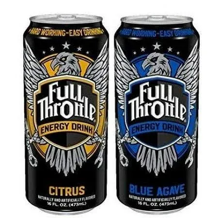 Full Throttle Variety -Original Citrus and Blue Agave - 16fl.oz. (Pack of 12)