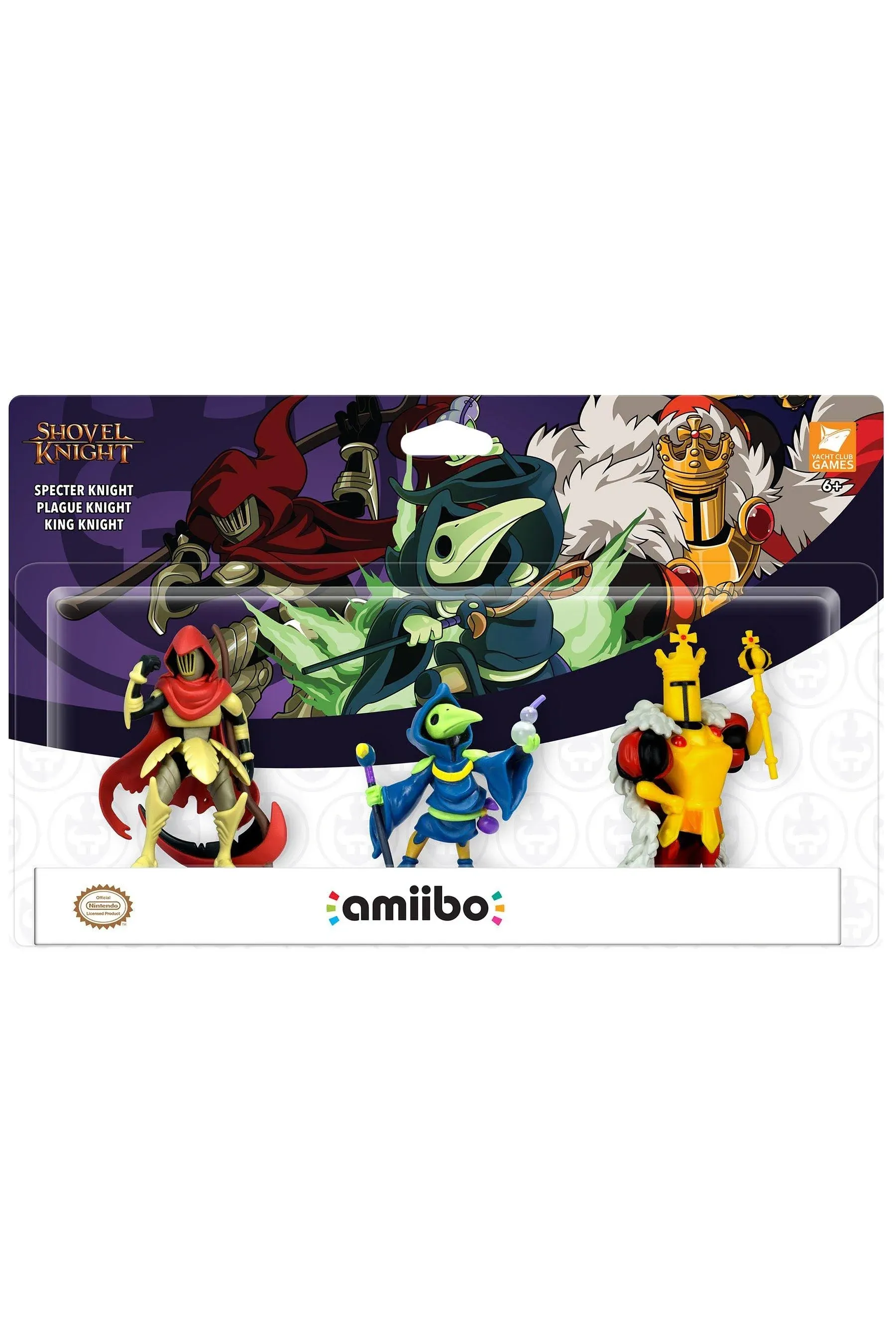 Nintendo Amiibo 3 Pack - Shovel Knight (Specter Knight/Plague Knight/King Knight)