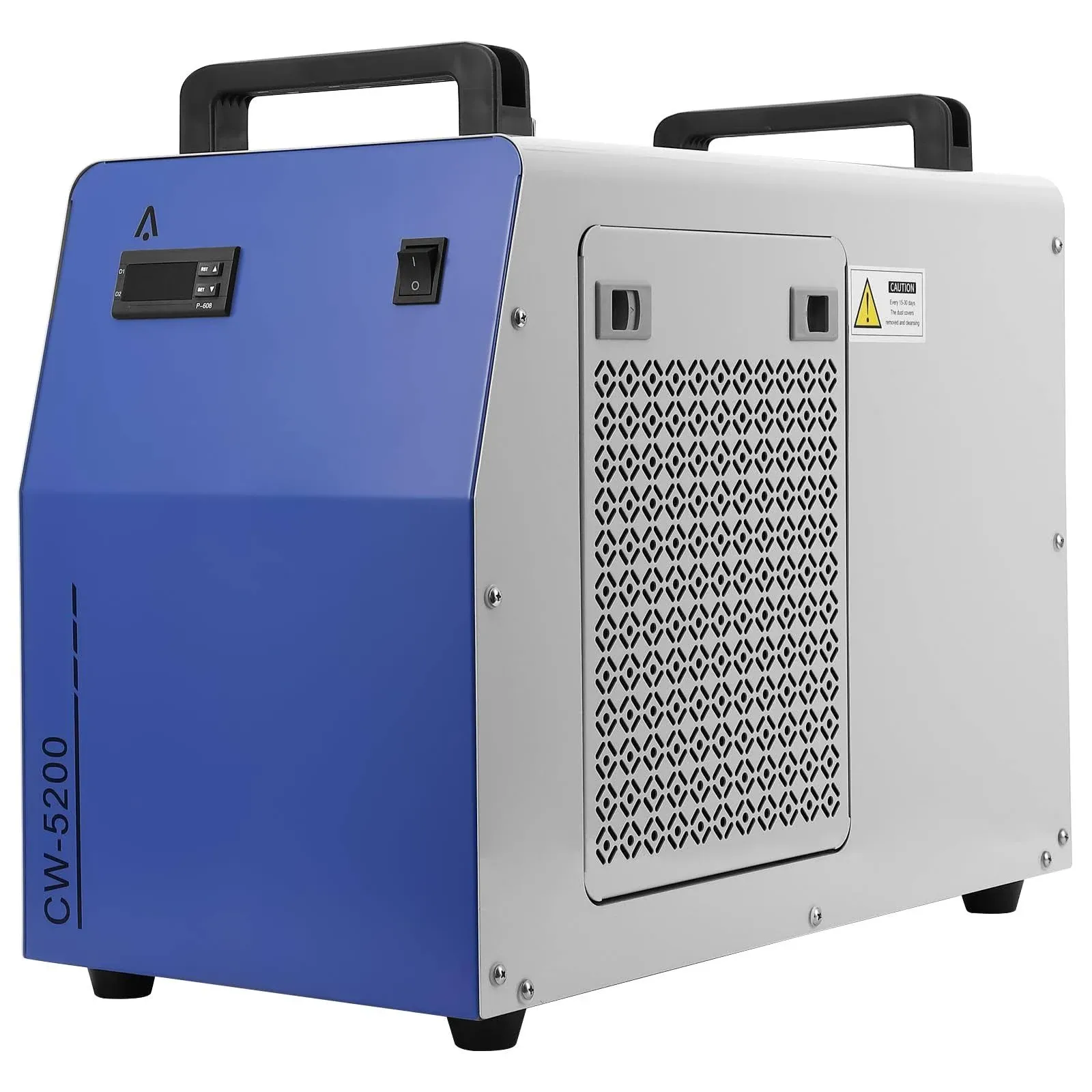 6L Industrial Water Chiller 0.9HP 2.6GPM CW-5200 Water Cooling System SXYCMY Water Cooler for 60W 70W 80W 90W 100W 120W 130W 150W CO2 Laser