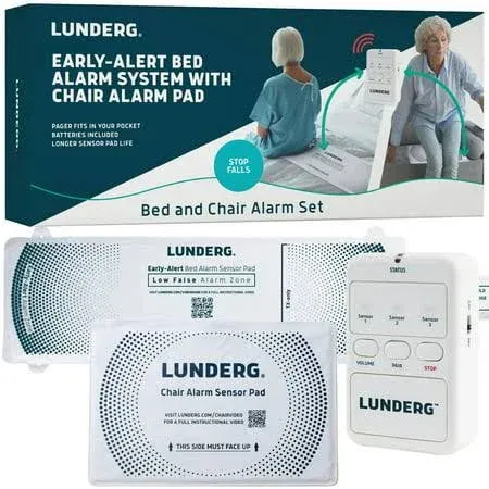 lunderg Early Alert Bed and Chair Alarm System