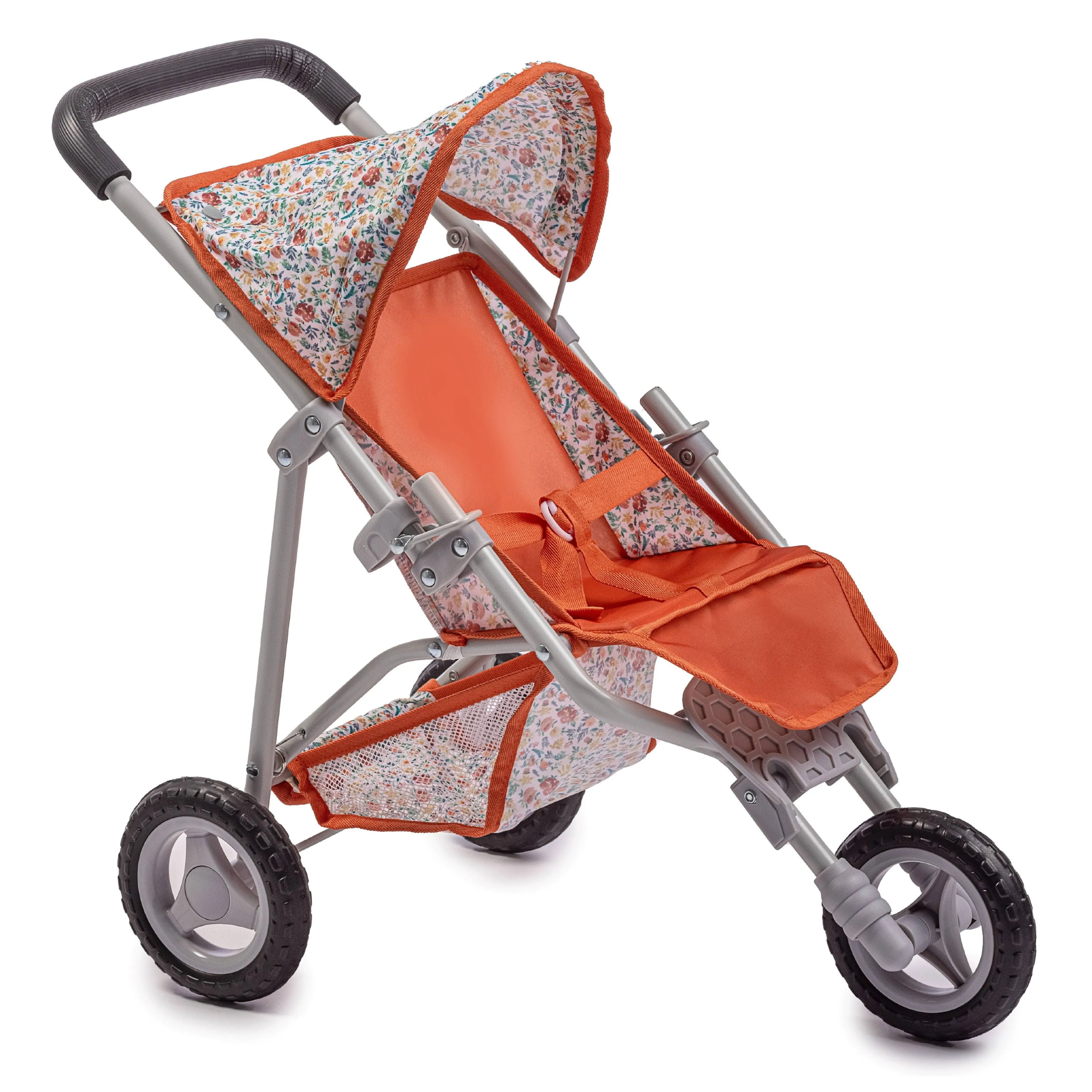 JC Toys Berenguer Boutique Nature Jogger Stroller | Ages 3+