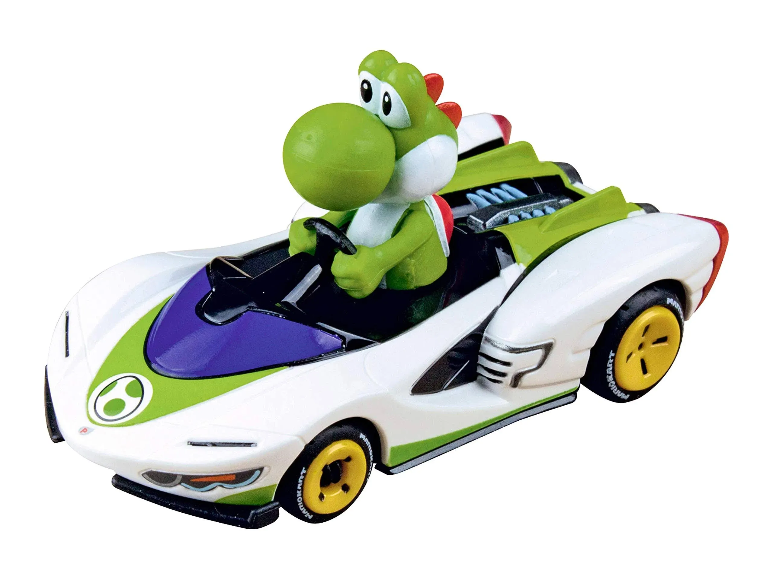 Carrera Go Mario Kart P Wing Yoshi 1:43 Electric Slot Car