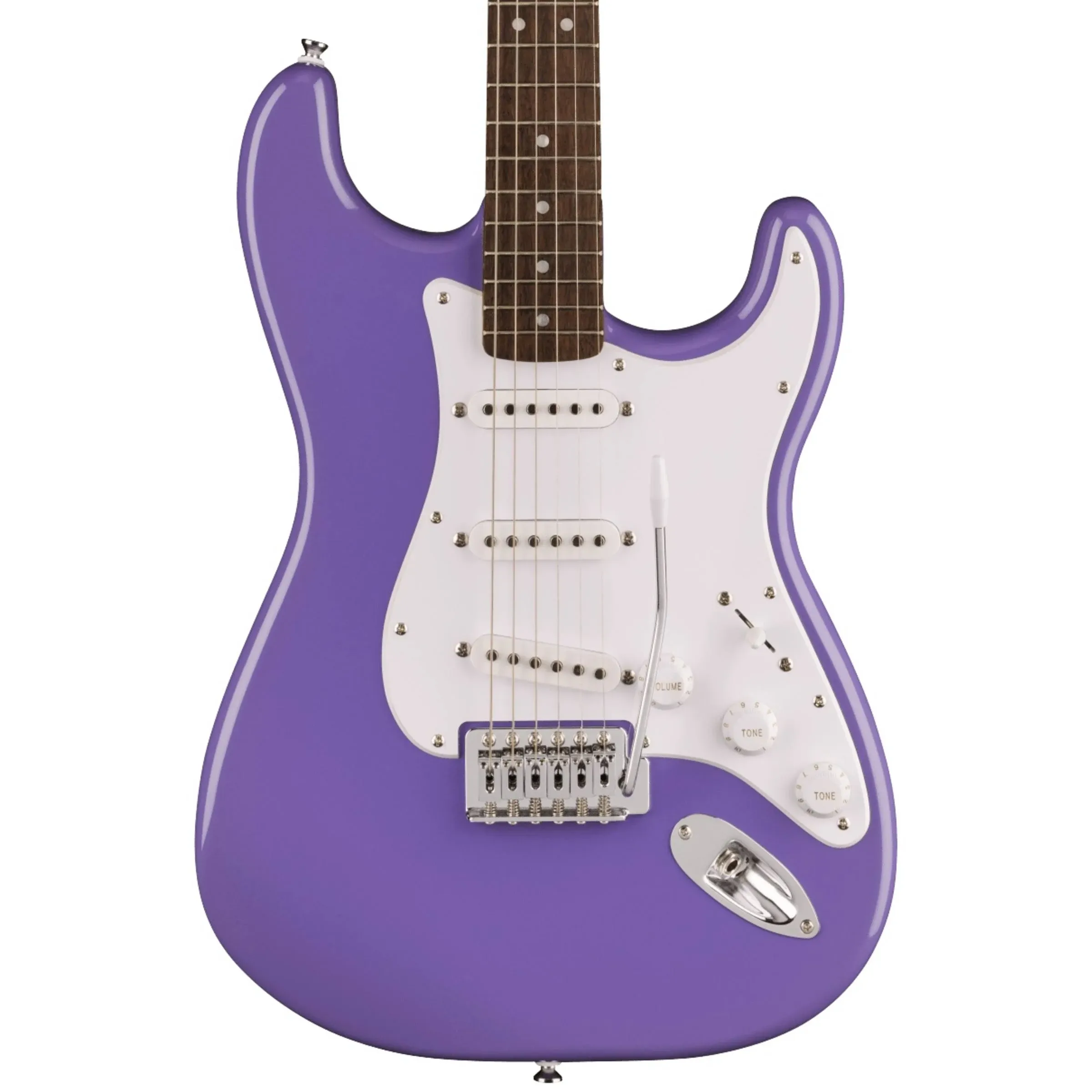 Squire Sonic Stratocaster Electric Guitar, 2-Color Sunburst, Maple Fingerboard, White Pickguard