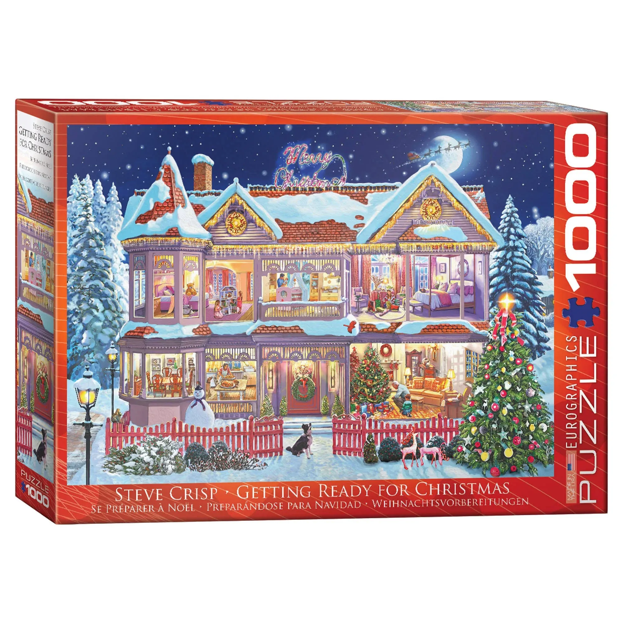 EuroGraphics: Getting Ready for Christmas: 1000 Piece Puzzle