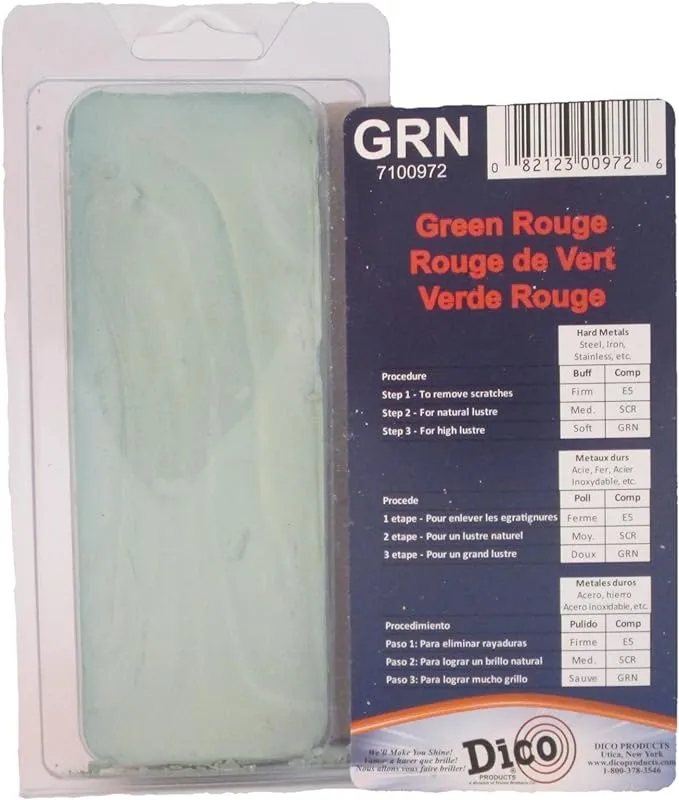 Green Rouge (Grn-J) Buffing Compound, Jumbo Size - 7100051