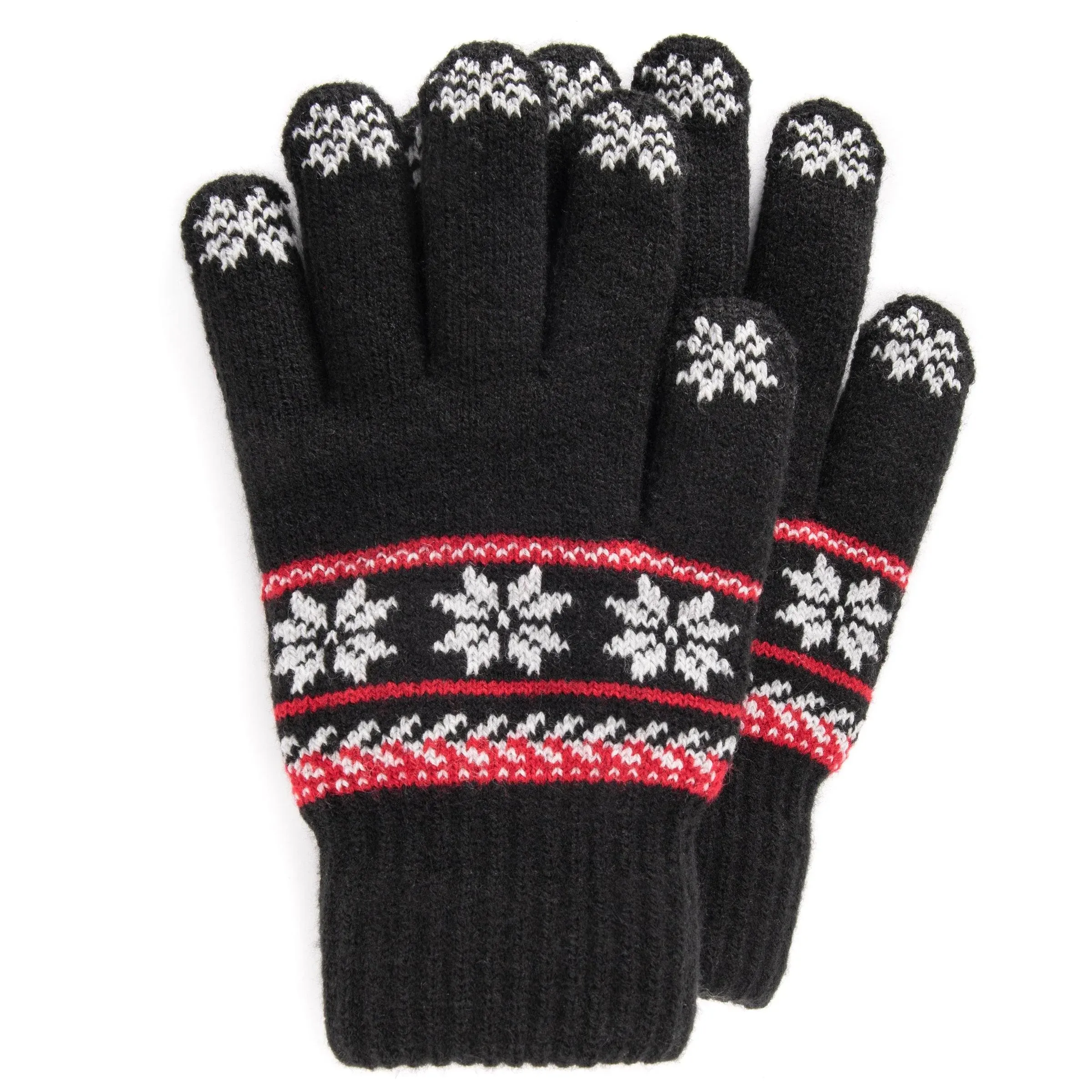 MUK LUKS Lined Knit Gloves