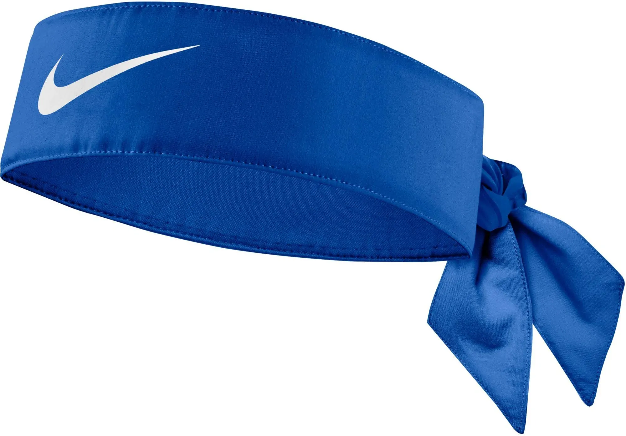 Nike Youth Dri-FIT Solid Head Tie (Royal/White)