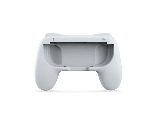 Joycon Bracket Holder Game Handle Mount Hand Grip Case for Switch Oled /NS Joy-Con Controller HandGrip Stand Support(1 White)