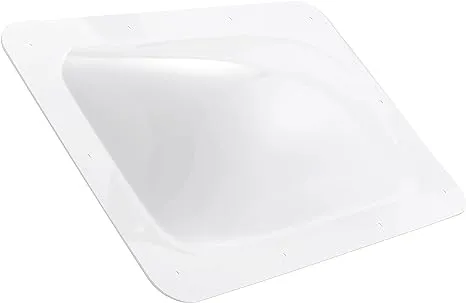 RV Skylight, Universal Skylight Window Replacement Cover - White