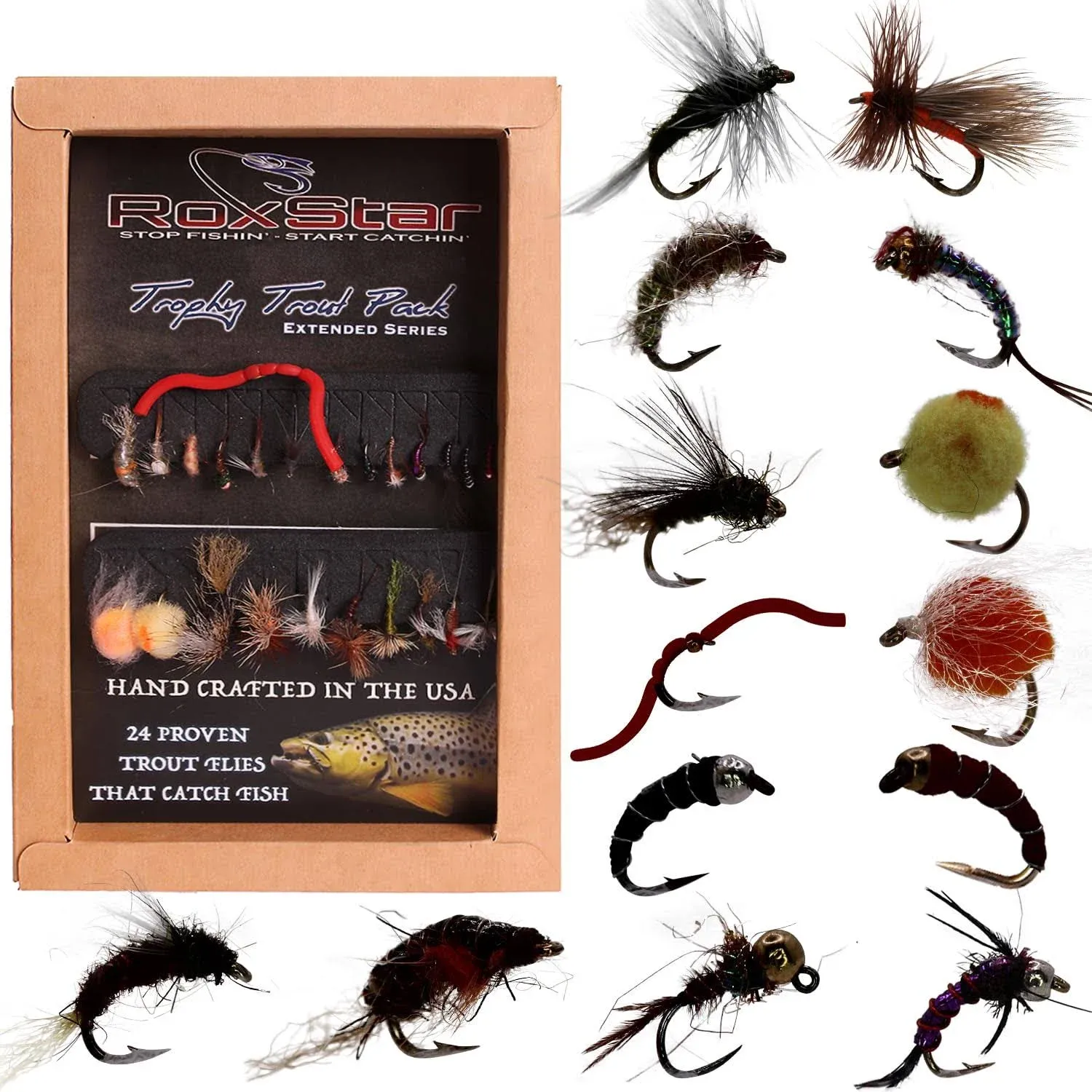 RoxStar Fishing Fly Shop Trophy Trout Flies