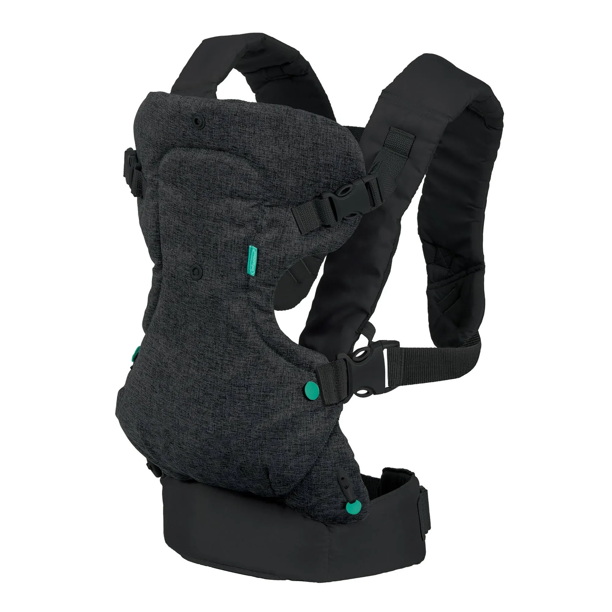 Infantino Flip 4-in-1 Convertible Baby Carrier, 4-Position, Unisex, 8-32lb, Gray