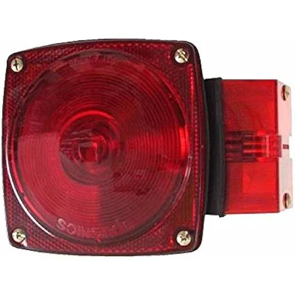 Optronics Square Over 80" Submersible Trailer Tail Light ST4RB