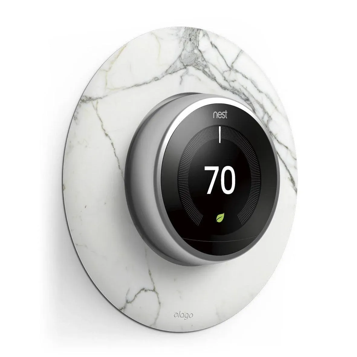 Google Nest Learning thermostat Wall Plate Cover - elago® [Marble]