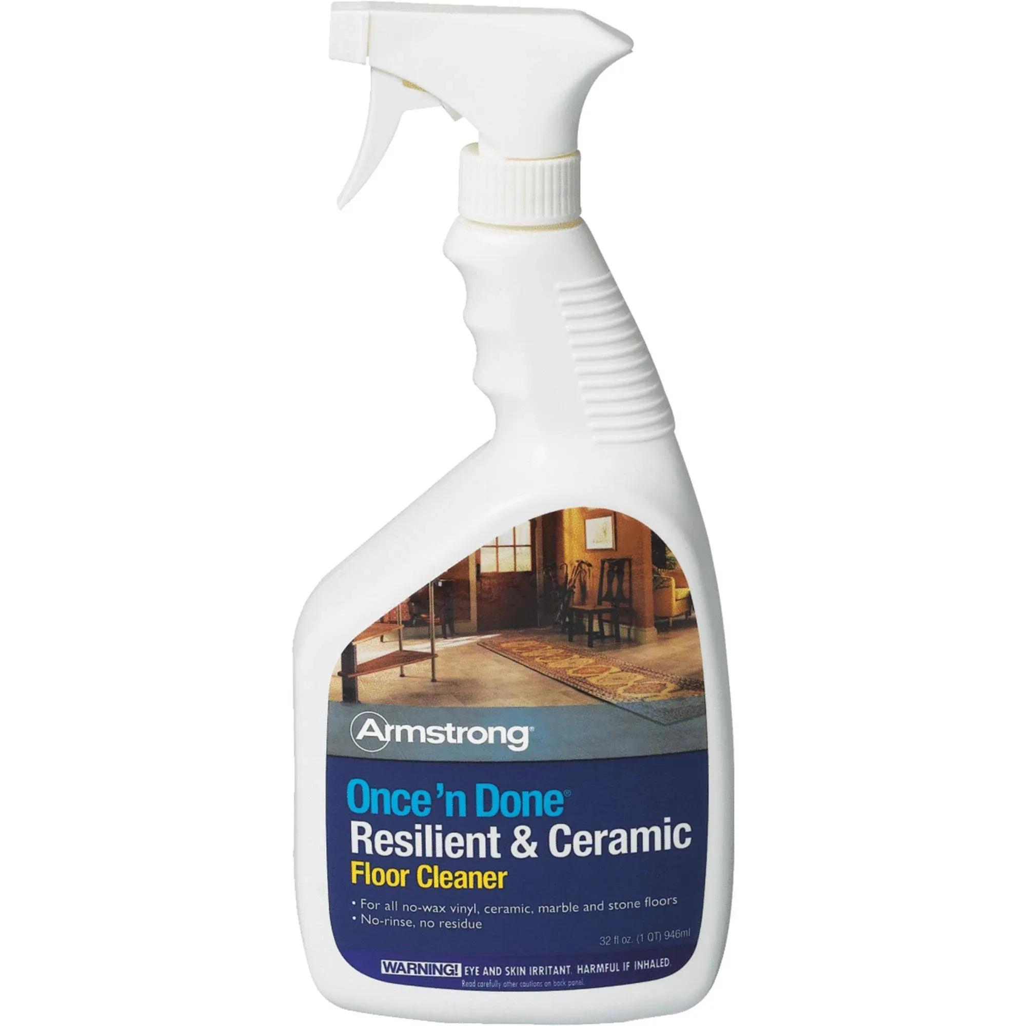 Armstrong Once 'n Done Resilient & Ceramic Floor Cleaner 32 oz. Spray