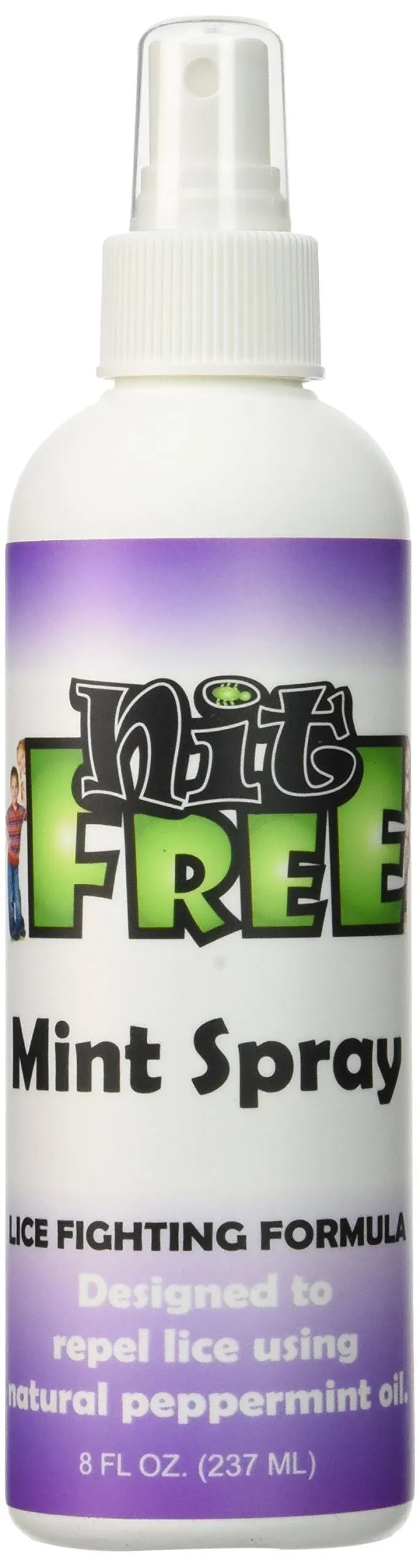 Nit Free Mint Spray, Head Lice Peppermint Repellent Spray,for Daily use. (8 Ounces)