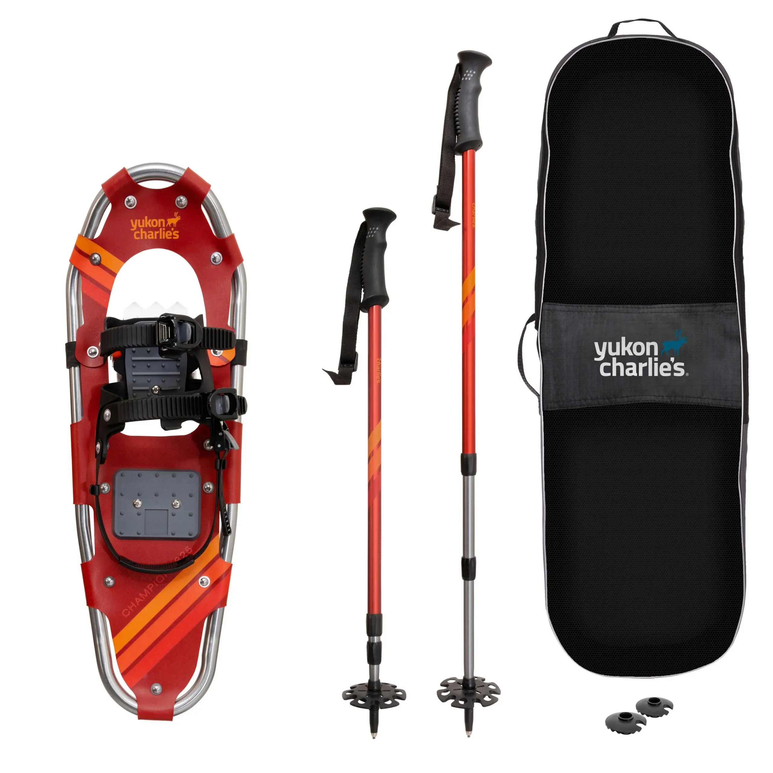 Yukon Charlies 275070 8 x 25 in. Champion Snowshoe Kit