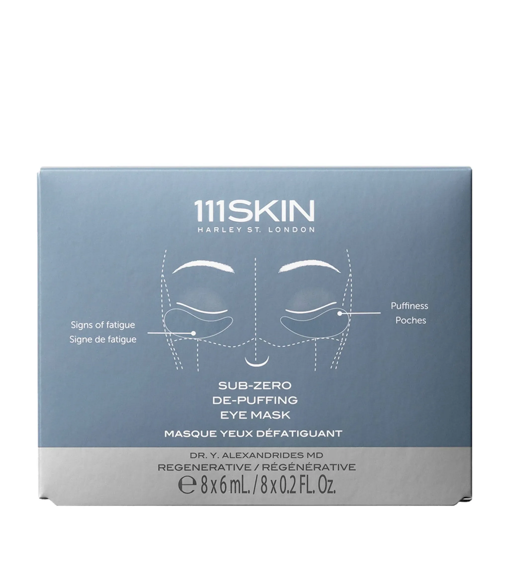 111Skin Cryo De-Puffing Eye Mask 8 Pack