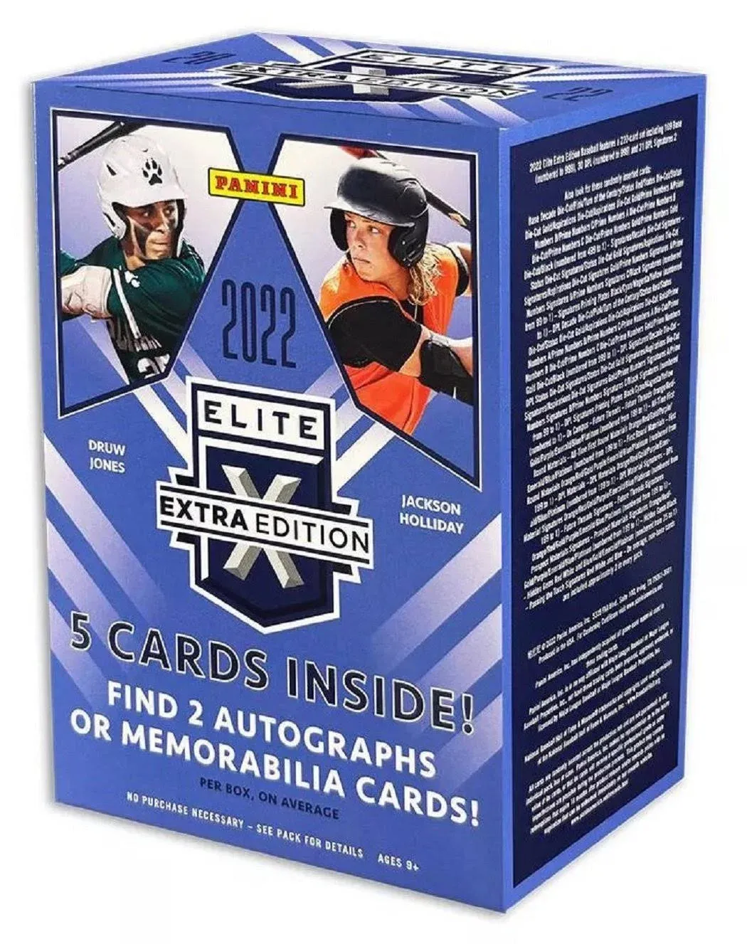 2022 Panini Elite Extra Edition Baseball Blaster Box