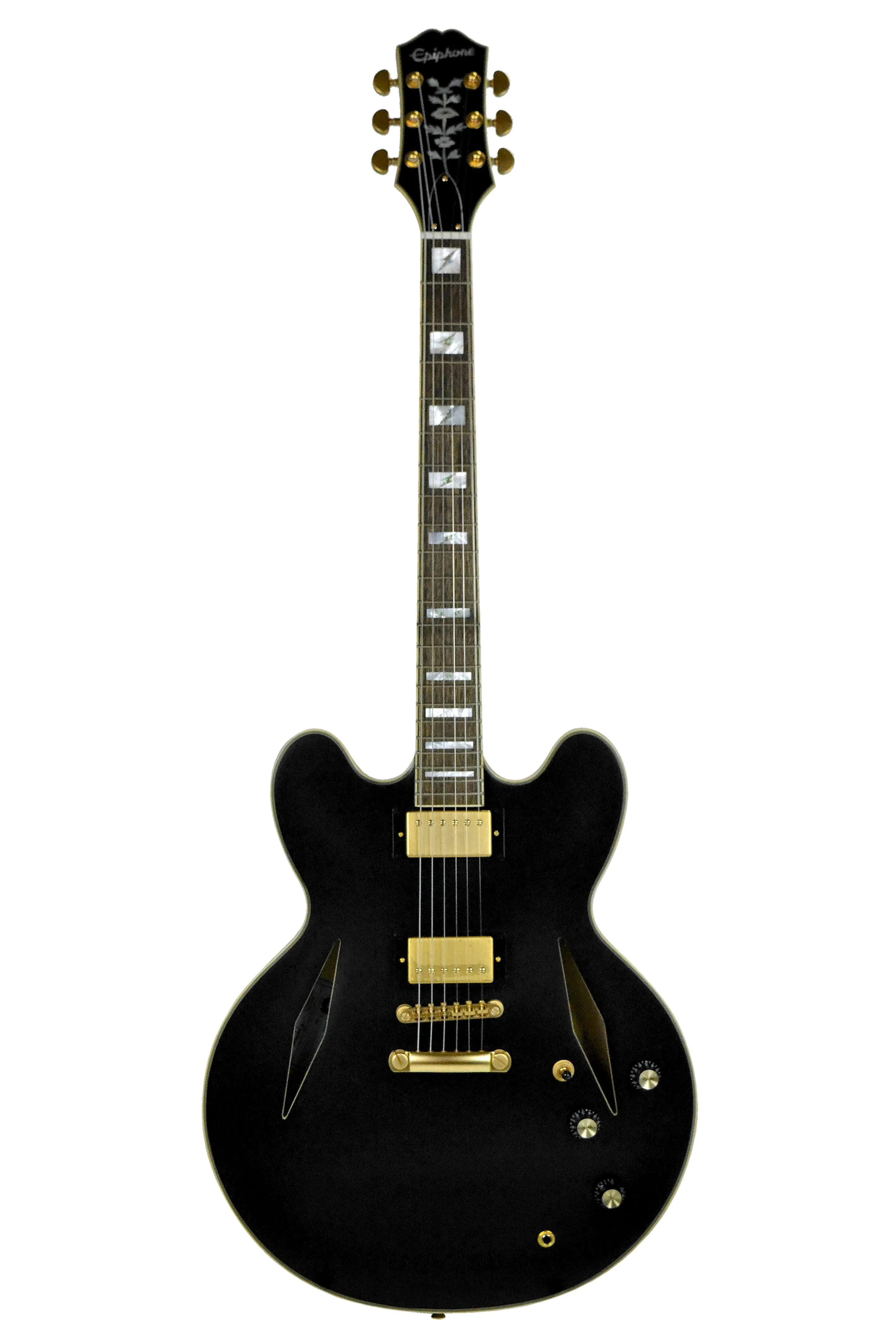 Epiphone Emily Wolfe Sheraton Stealth Black Aged Gloss