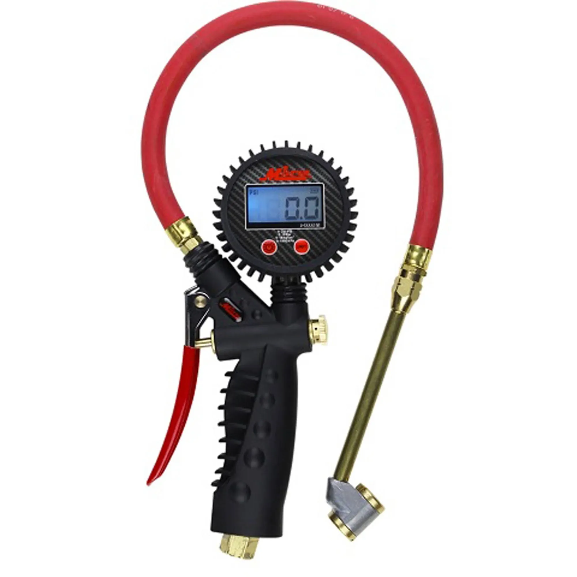 Milton Digital Inflator Gauge with Straight Foot Head Chuck