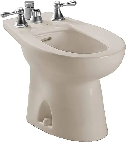 TOTO BT500B Piedmont Floor Mounted Porcelain Vertical Bidet - Bone