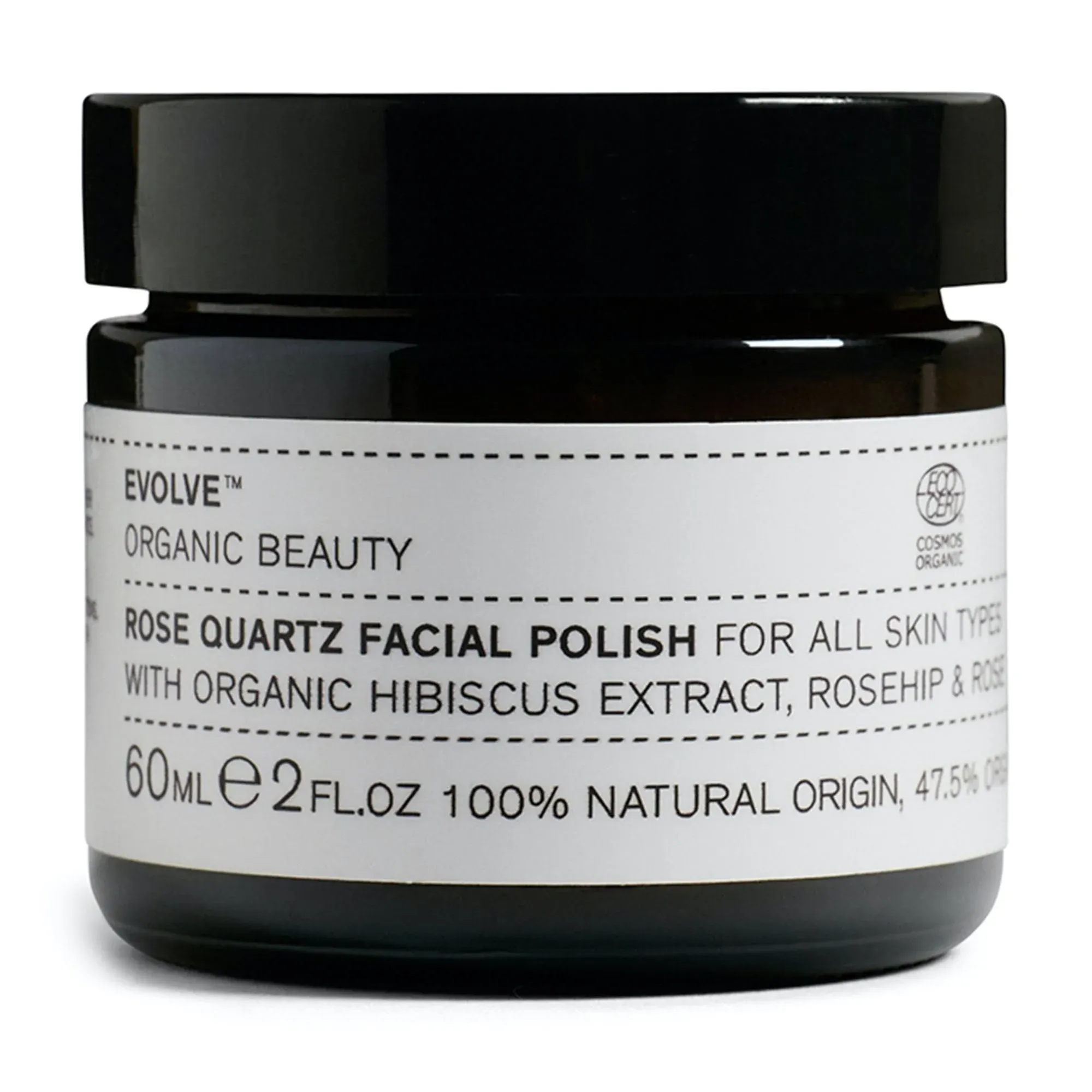 Evolve Organic Beauty Rose Quartz Facial Polish