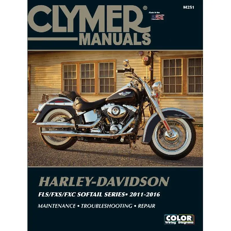 Clymer CM251 Repair Manual Harley Softail