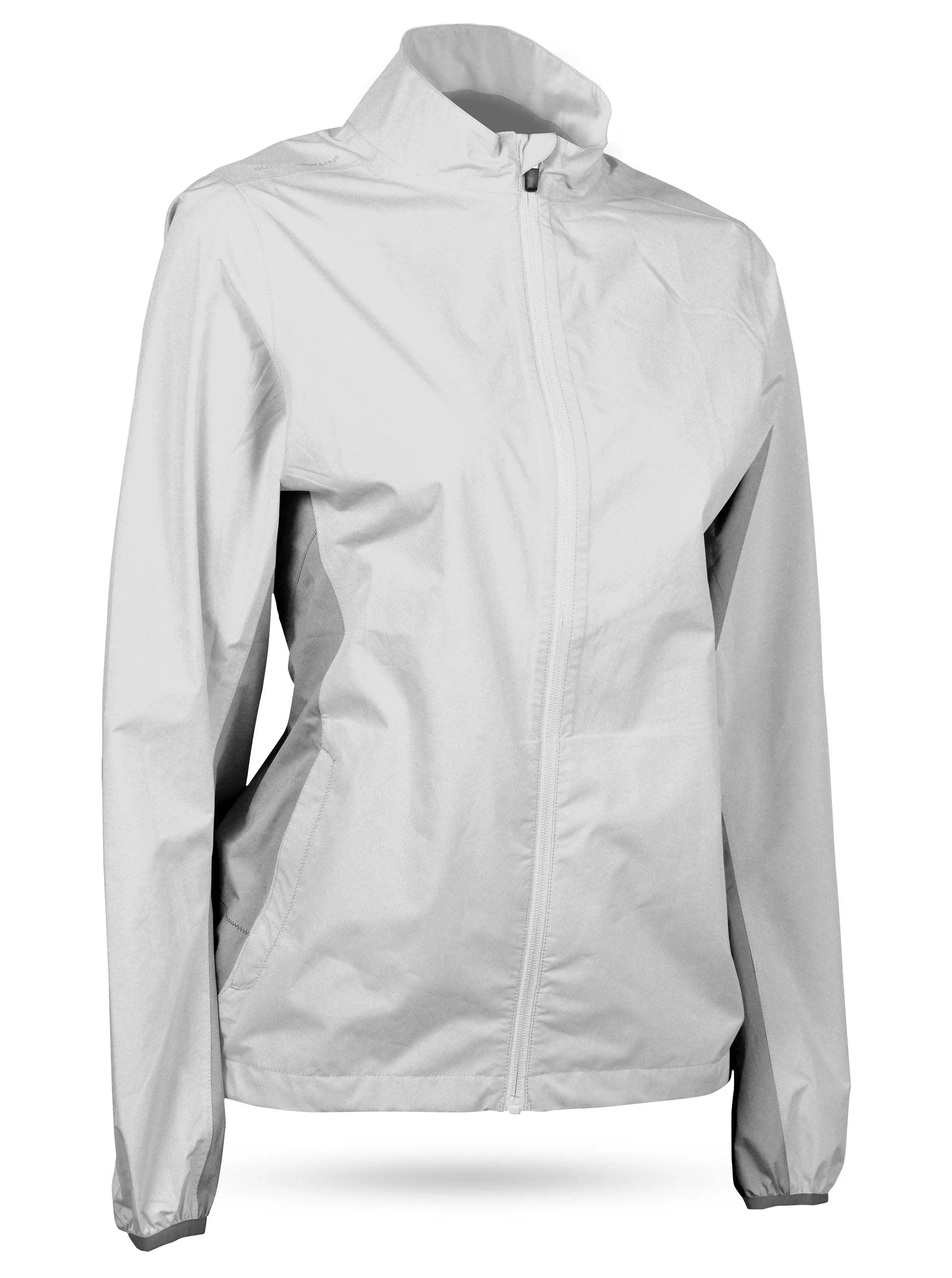 Sun Mountain Women's Monsoon Golf Jacket, Large, White