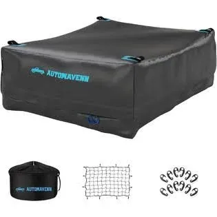 Automavenn Truck Bed Storage with Cargo Net, Truck Bed Cargo Bed with 100% Waterproof 840D Heavy Duty, 26 Cubic Feet (51''x40''x22'')&