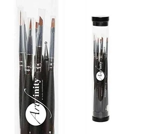 Kupa ARTFINITY NAIL ART BRUSH KIT (8 PIECES)