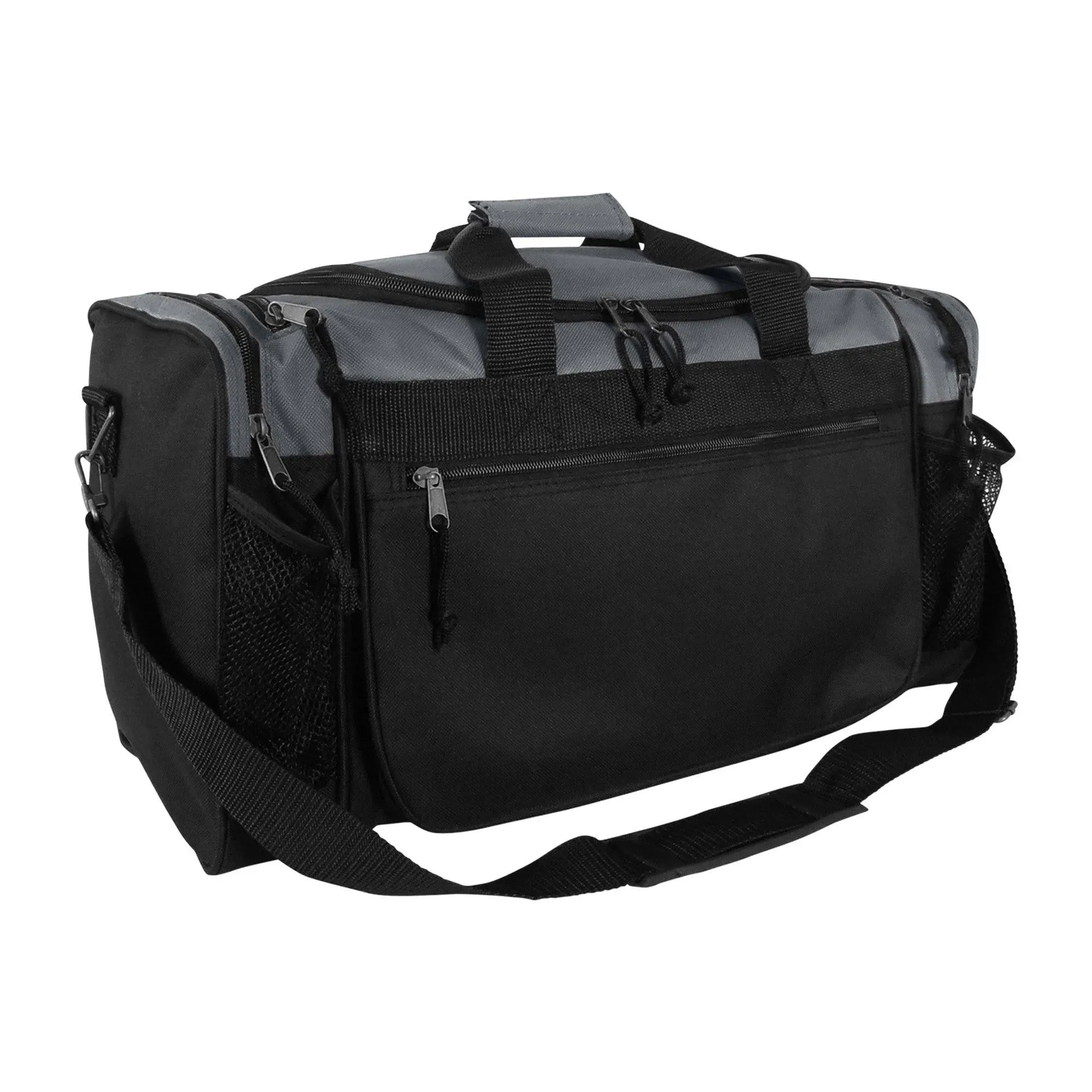 Sports Duffel Bag - Mesh & Valuables Pockets For Gym & Travel