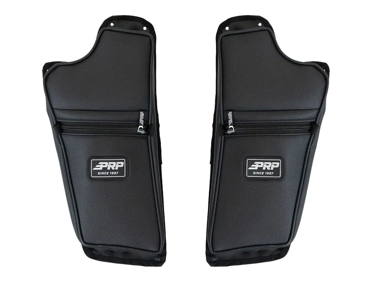 Front Lower Door Bags with Knee Pad for ’16+ Polaris General (pair)