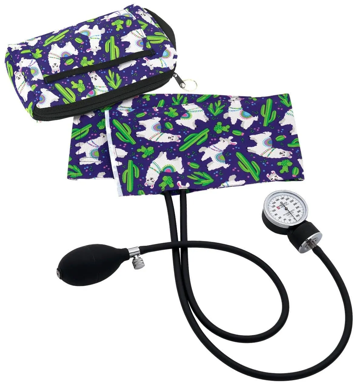 Prestige Medical 3-in-1 Aneroid Sphygmomanometer Set with Carry Case, Navy