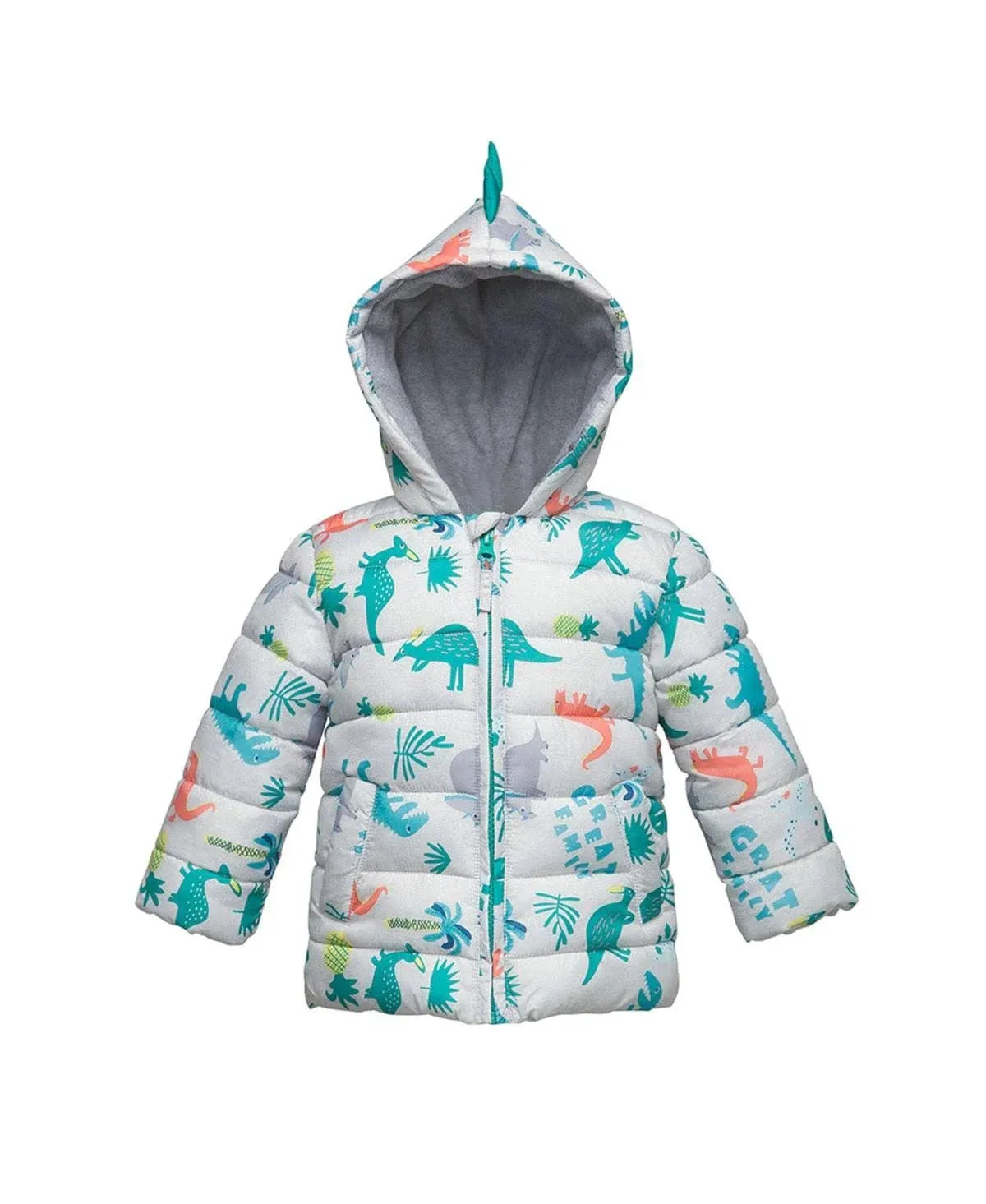 Rokka&Rolla Baby Boys Warm Winter Coat - Toddler Fleece Puffer Jacket Sizes 6-24M