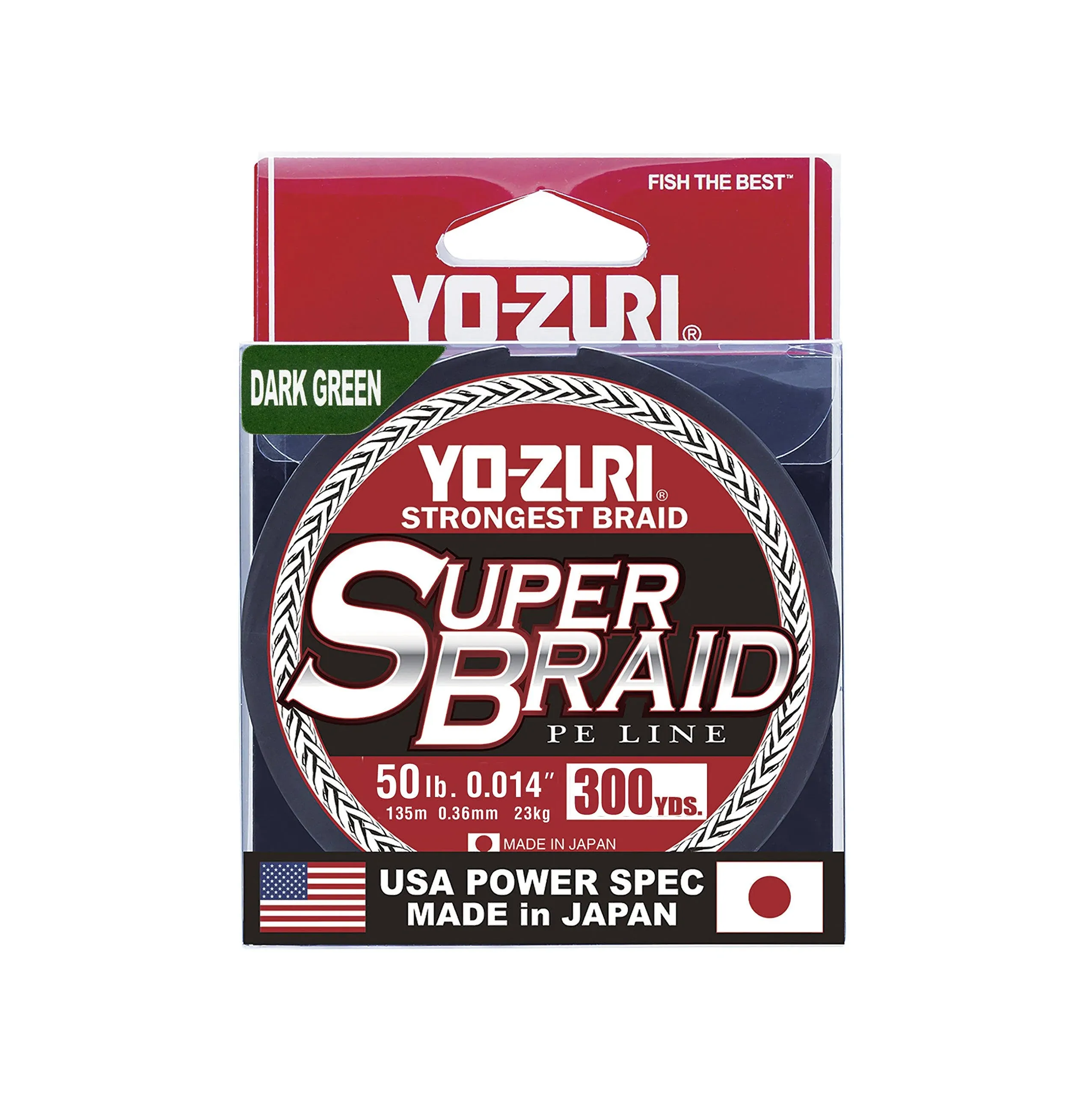 Yo-Zuri SuperBraid 300 yd Fishing Line