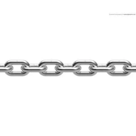 Accessories Polished Chrome Standard Decorative Chain (5607-05)