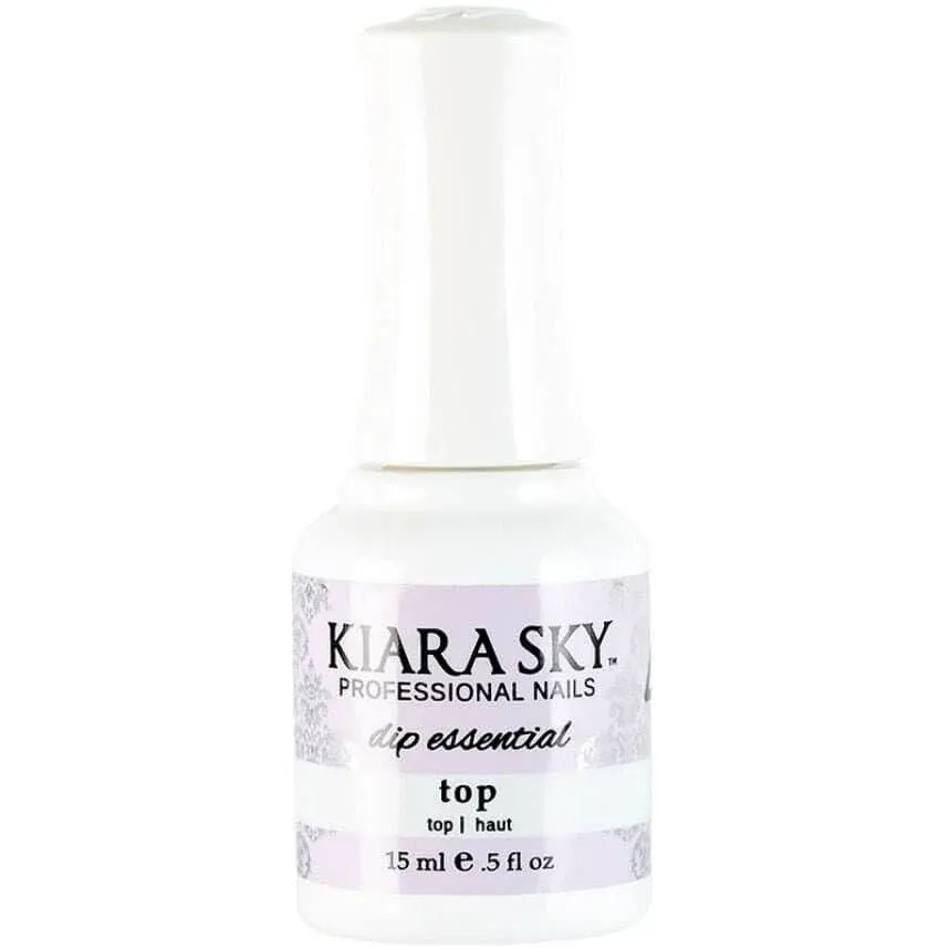 Kiara Sky Dipping Essentials 0.5 oz (Bond, Base, Seal, Top, Oil, Brush Saver).