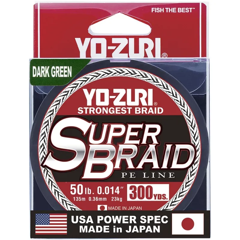 Yo-Zuri SuperBraid 300 yd Fishing Line