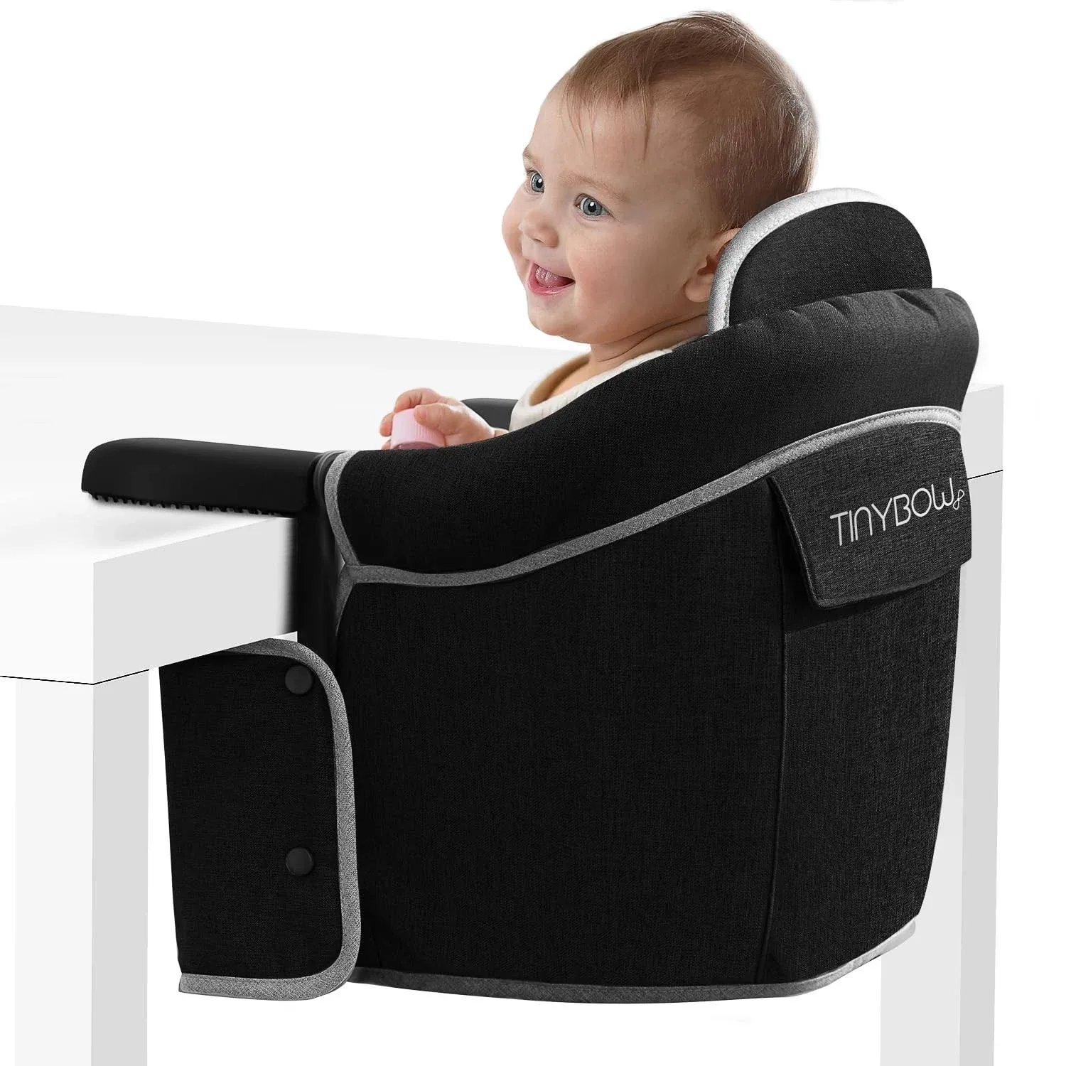 Hook on High Chair for Baby, High Chair That Attaches to Table - Clip on High Chair for Table, Portable High Chair for Travel, Highchair for Baby