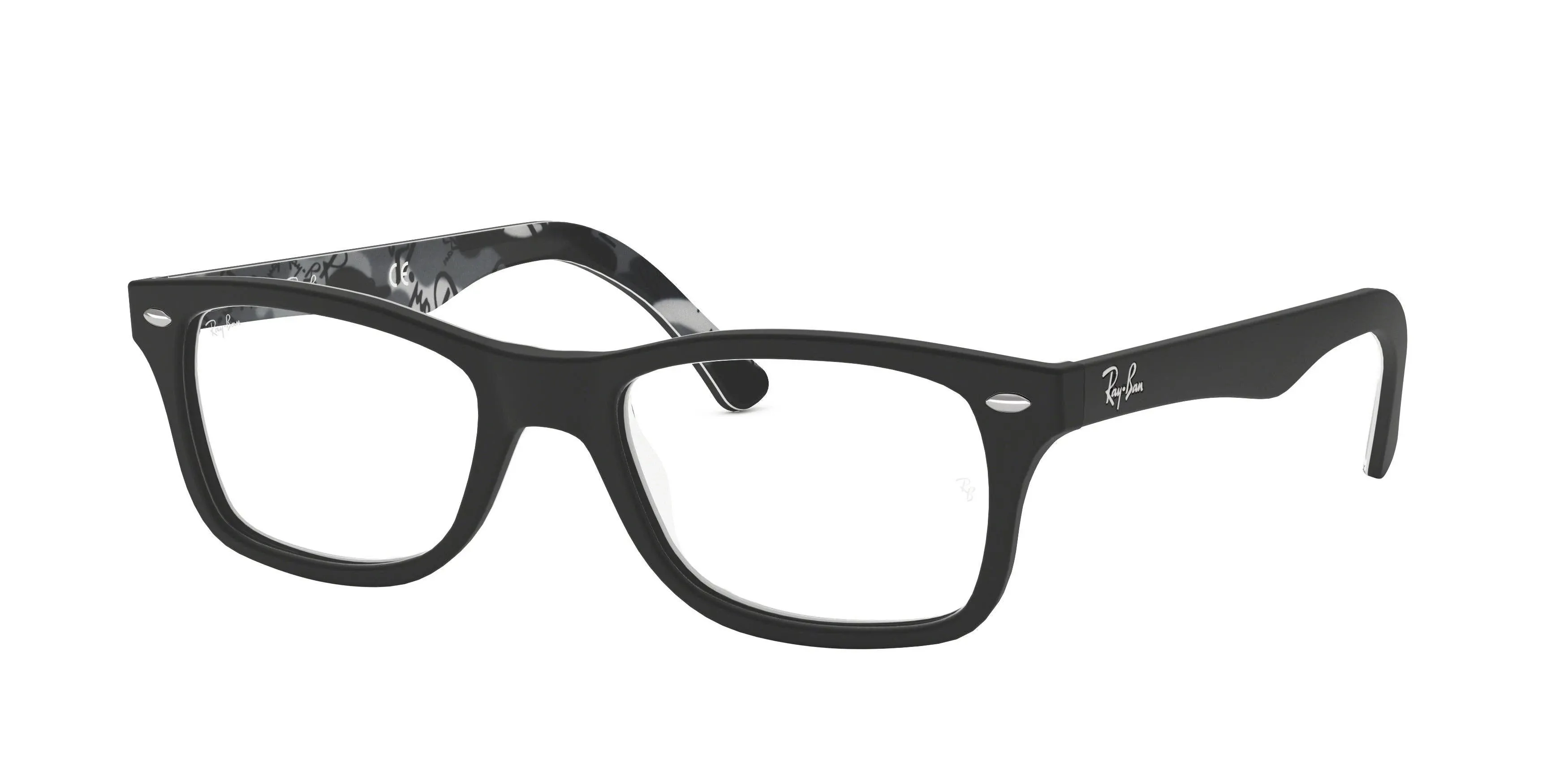 Ray Ban RX5228F Eyeglasses - 2000 Black